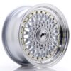 jante Japan Racing JR9 15x7 ET20 BLANK Silver w/Machined Lip