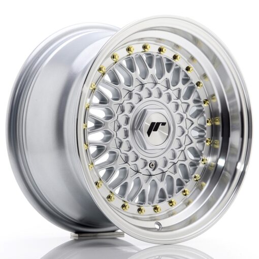 jante Japan Racing JR9 15x8 ET20 4x100/108 Silver w/Machined Lip