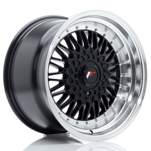 jante Japan Racing JR9 17x10 ET20 5x112/120 Gloss Black w/Machined Lip