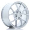 jante Japan Racing SL01 17x9 ET20-50 5H BLANK Matt Silver