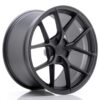 jante Japan Racing SL01 19x10 ET20-40 5H BLANK Matt Gun Metal
