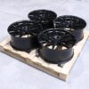 jante Set of JR42 20x9 ET28 + ET35 5x108 Matt Black
