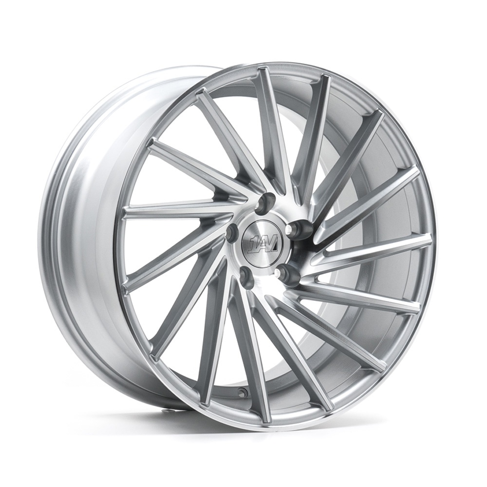 Janta 1AV ZX1 19x8.5 ET40 5x110 GLOSS SILVER & POLISHED