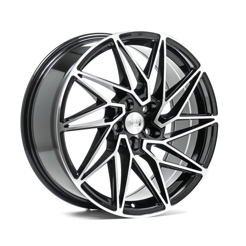 Janta 1AV ZX10 18x8 ET40 5x120 GLOSS BLACK & POLISHED