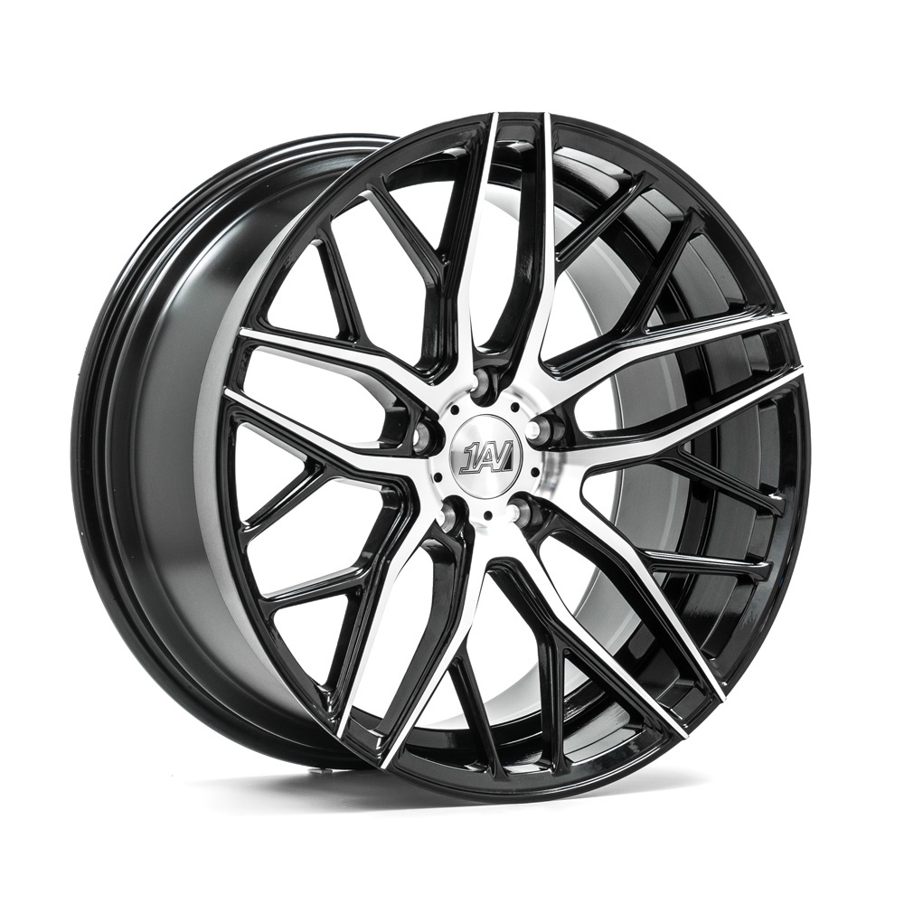 Janta 1AV ZX11 20x8.5 ET35 5x120 GLOSS BLACK & POLISHED