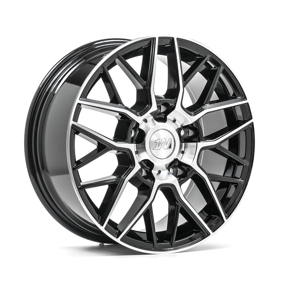 Janta 1AV ZX11T 18x8 ET50 5x160 GLOSS BLACK & POLISHED