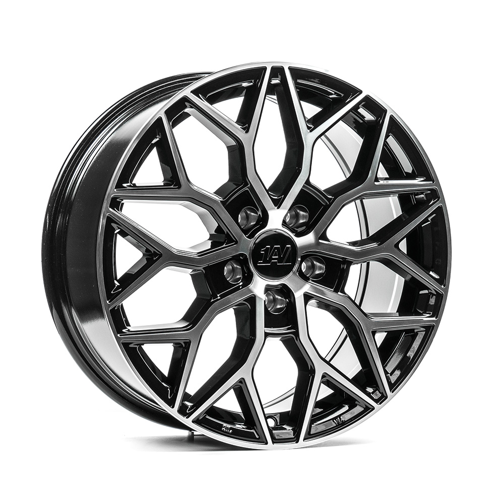 Janta 1AV ZX12T 18x8 ET40 5x108 GLOSS BLACK & POLISHED