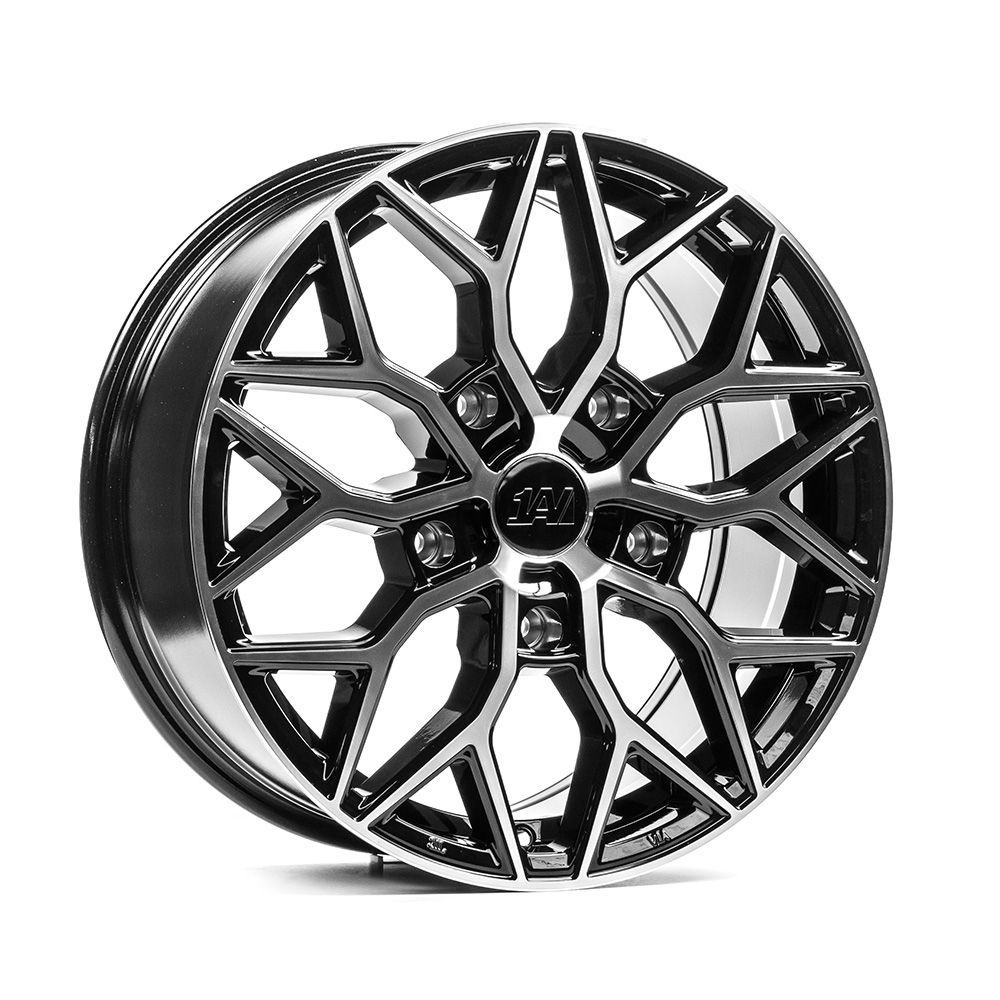 Janta 1AV ZX12T 18x8 ET50 5x160 GLOSS BLACK & POLISHED