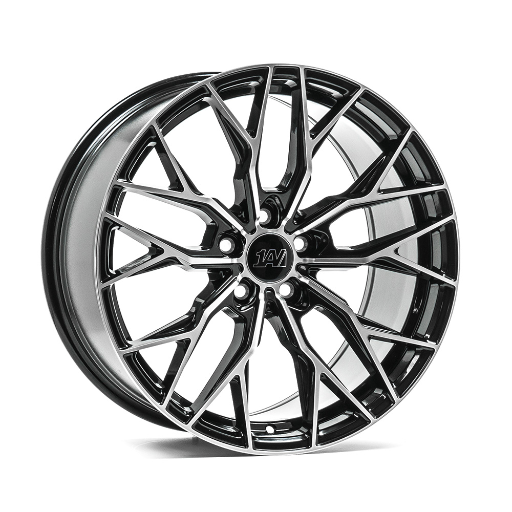 Janta 1AV ZX14 19x9.5 ET40 5x118 GLOSS BLACK & POLISHED