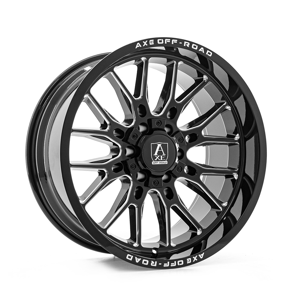 Janta AXE ATLAS 20x10 ET-19 6x135 GLOSS BLACK & CHAMFERED