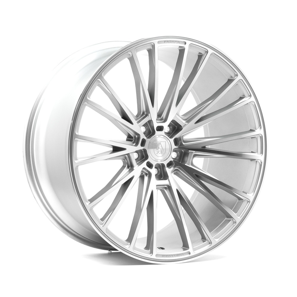 Janta AXE CF2 21x10.5 ET25 5x108 GLOSS SILVER & POLISHED