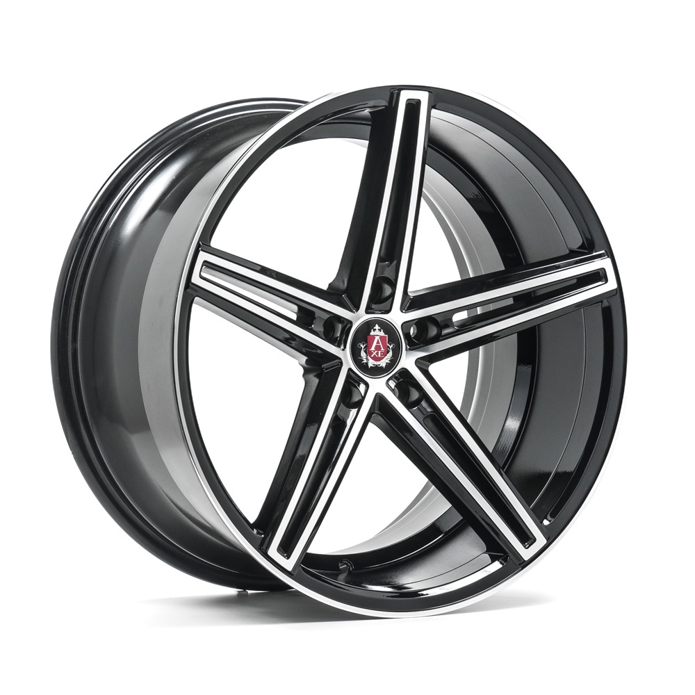 Janta AXE EX14 19x8.5 ET40 5x115 GLOSS BLACK & POLISHED