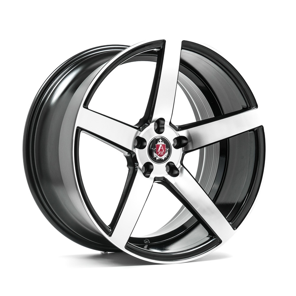 Janta AXE EX18 19x9.5 ET40 5x112 GLOSS BLACK & POLISHED