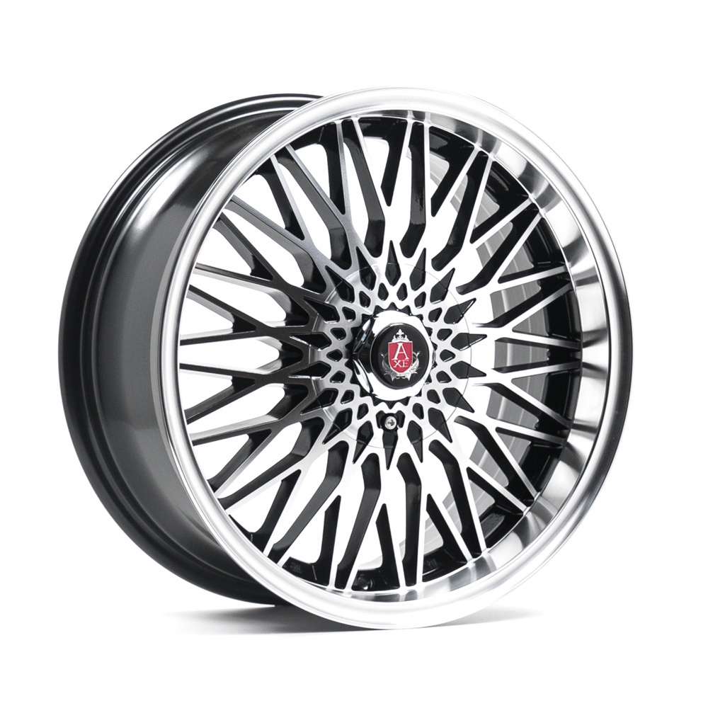 Janta AXE EX3 17x7.5 ET35 5x114.3 GLOSS BLACK & POLISHED