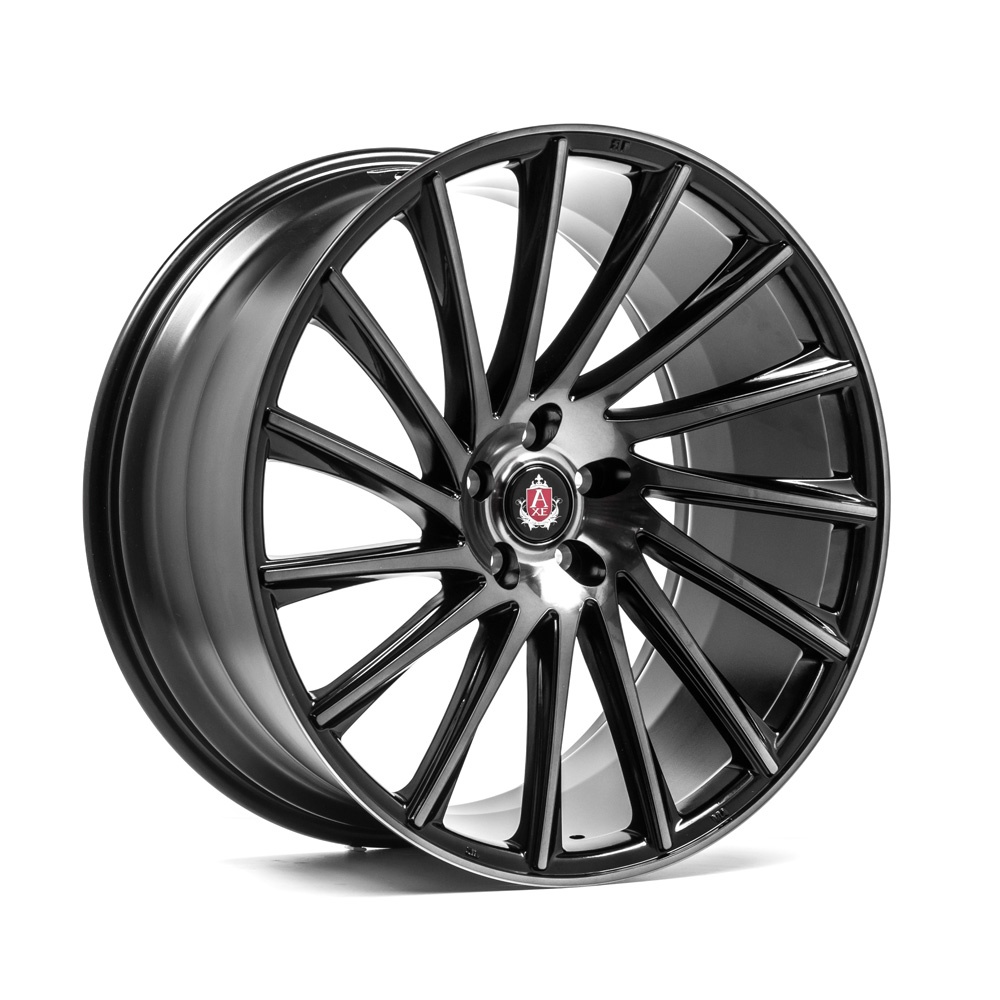 Janta AXE EX32 22x10.5 ET38 5x120 GLOSS BLACK POLISHED & TINTED