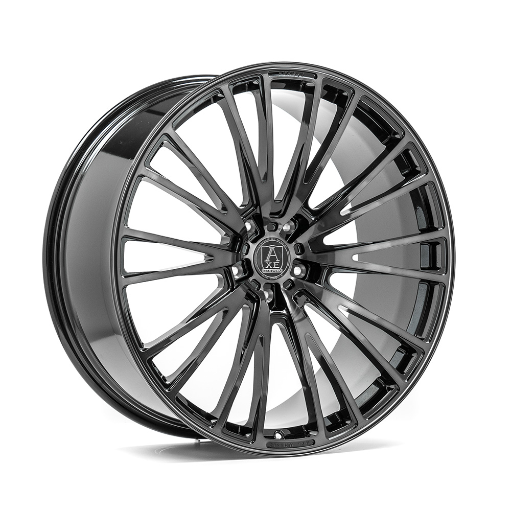 Janta AXE FF2 FORGED 23x10 ET38 5x127 GLOSS BLACK POLISHED & TINTED