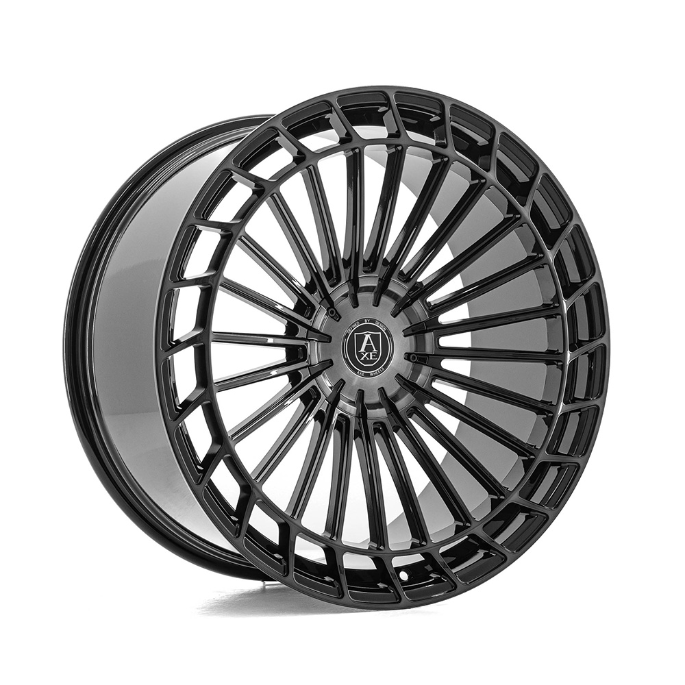 Janta AXE FF3 FORGED 22x9.5 ET18 5x112 GLOSS BLACK POLISHED & TINTED