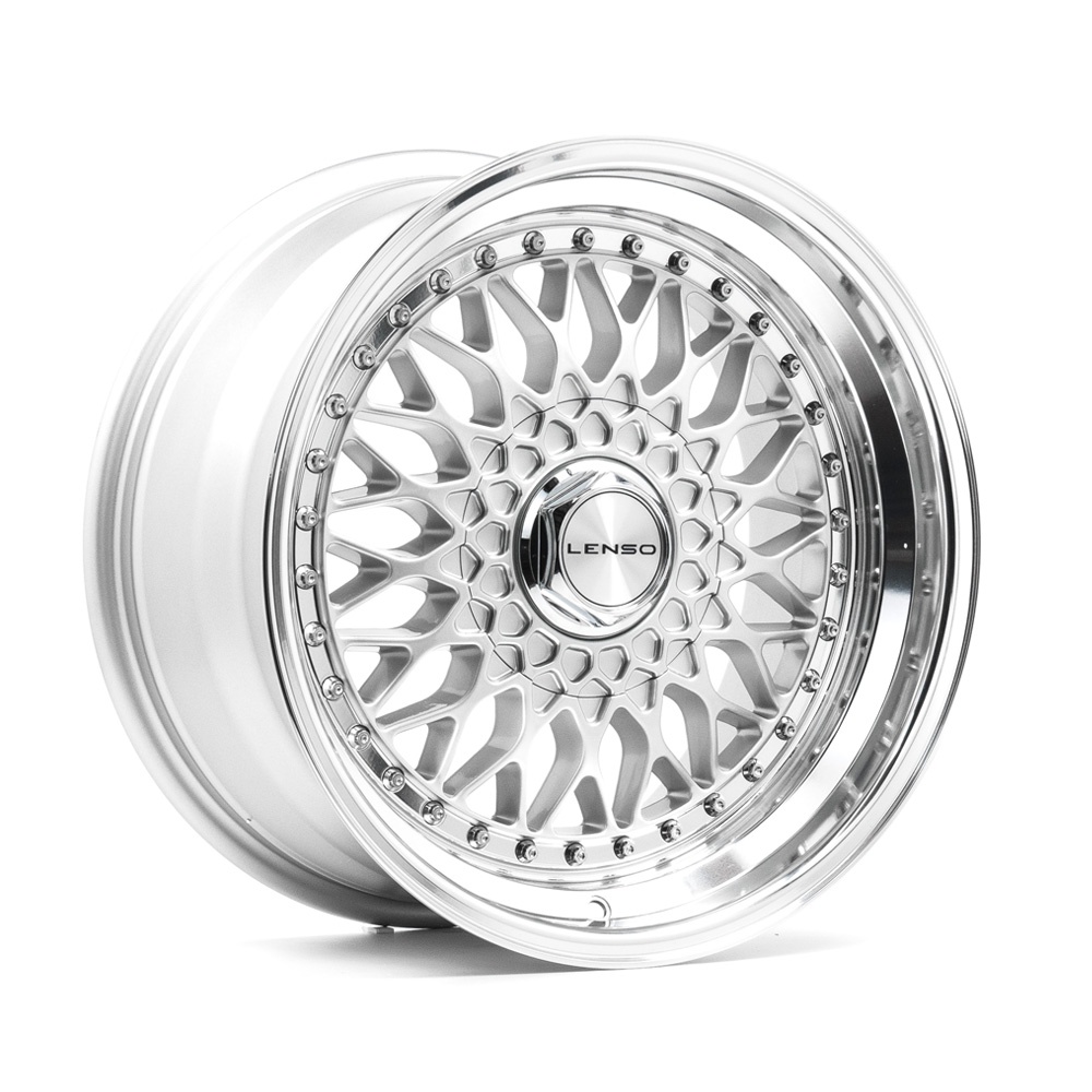Janta LENSO BSX 17x8.5 ET30 5x114.3 GLOSS SILVER & POLISHED