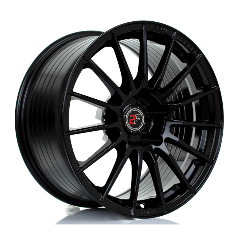 Jante 2FORGE ZF1 GLOSS BLACK 17x9.5" ET0 TO 45