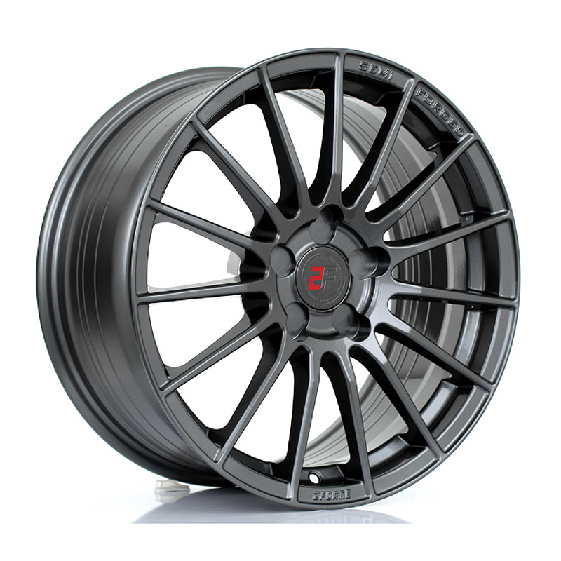 Jante 2FORGE ZF1 GLOSS GUNMETAL 17x8" ET10 TO 58