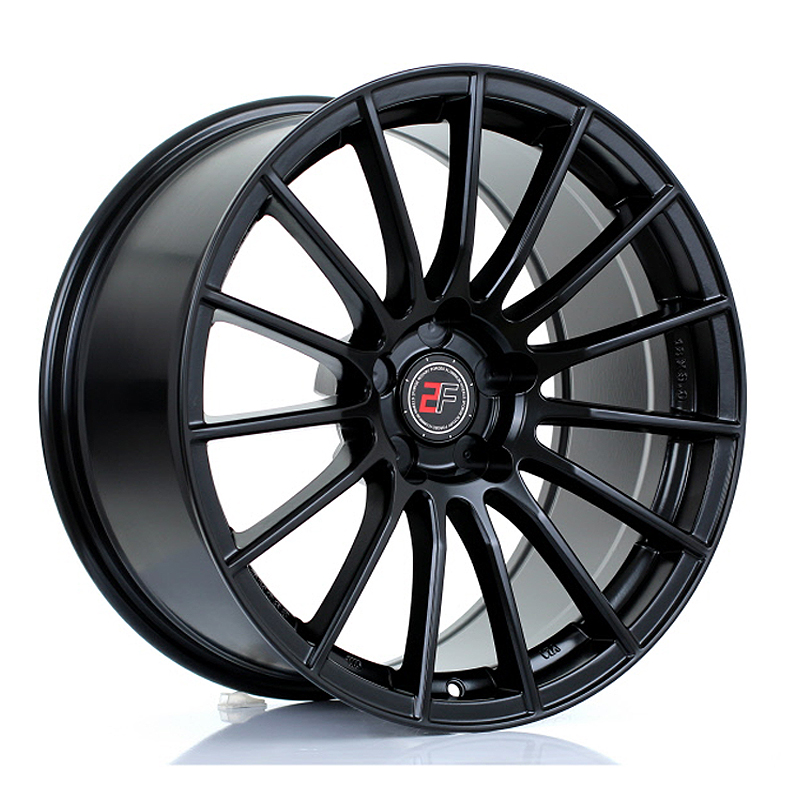 Jante 2FORGE ZF1 MATT BLACK 18x9" ET0 TO 38