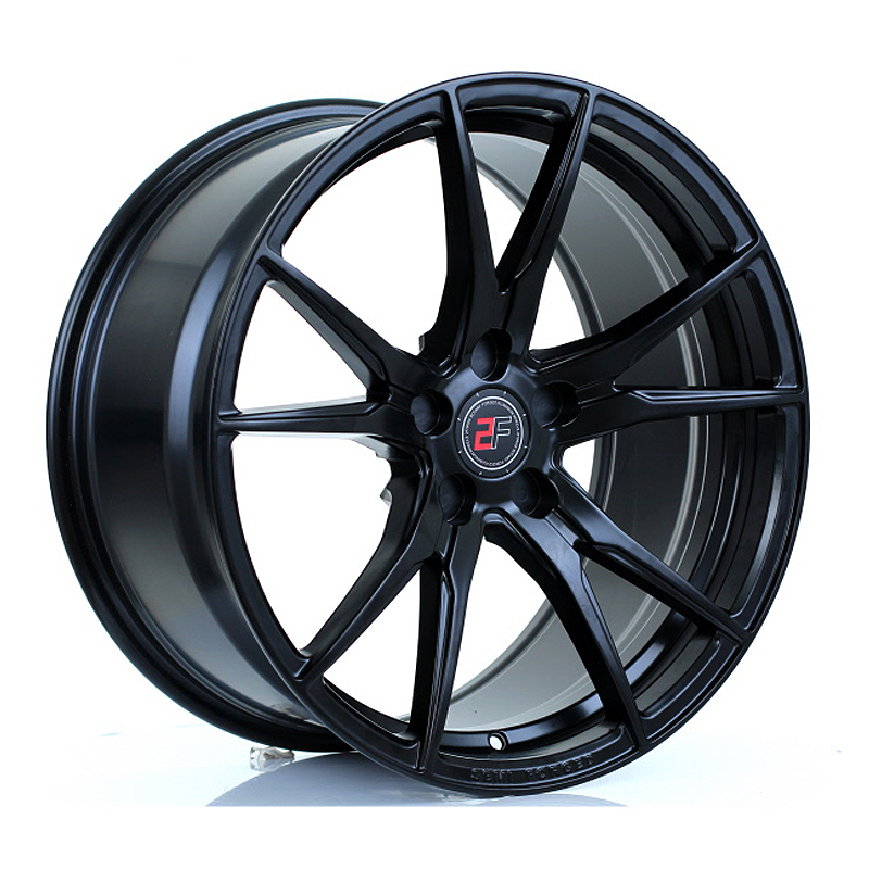 Jante 2FORGE ZF2 MATT BLACK 19x9.5" ET15 TO 48