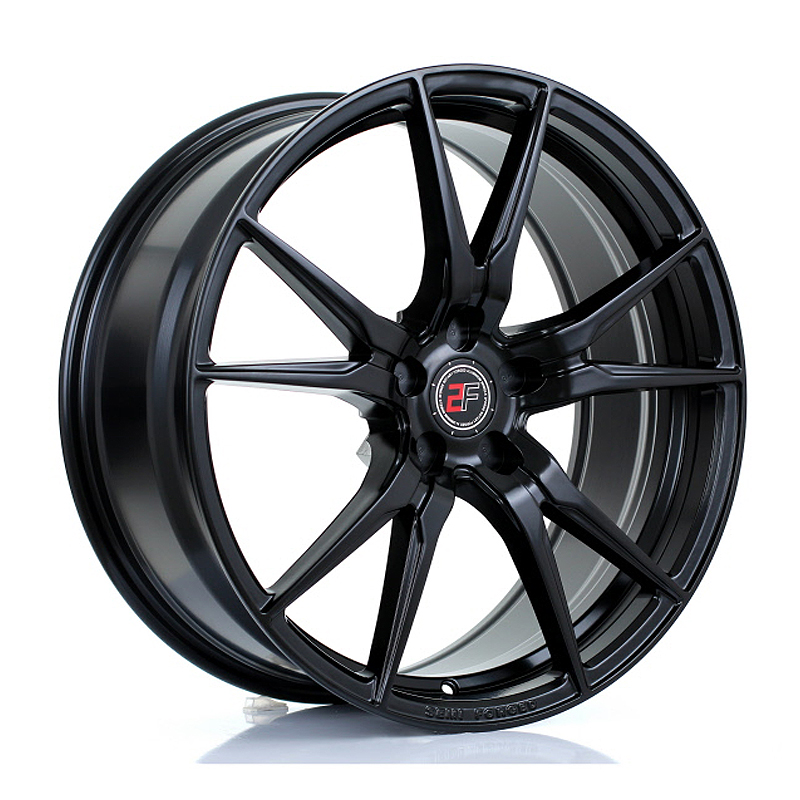 Jante 2FORGE ZF2 MATT BLACK 20x8.5" ET9 TO 45