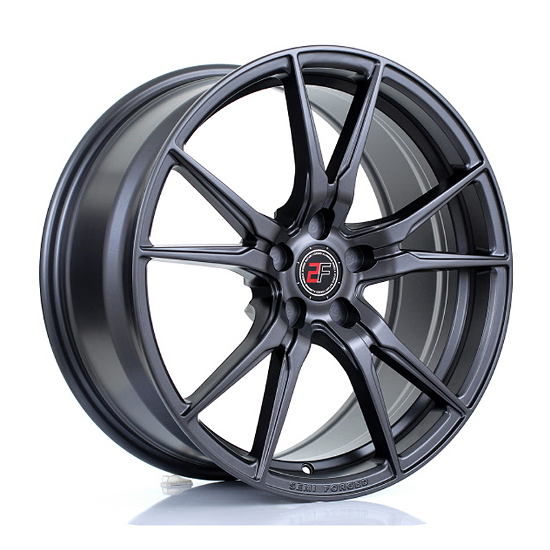 Jante 2FORGE ZF2 MATT GUNMETAL 19x8.5" ET15 TO 45