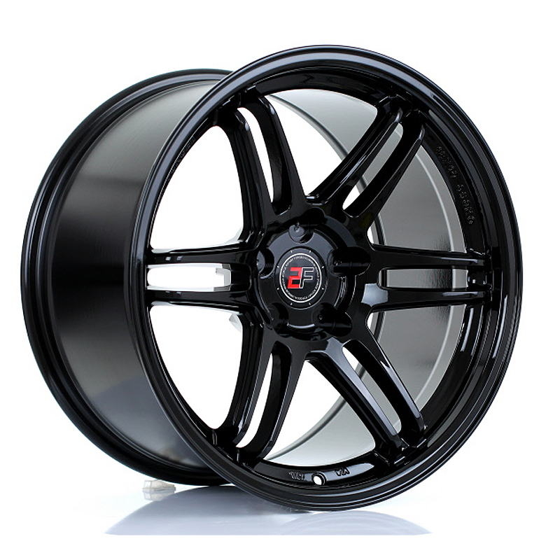 Jante 2FORGE ZF5 GLOSS BLACK 18x10" ET0 TO 35