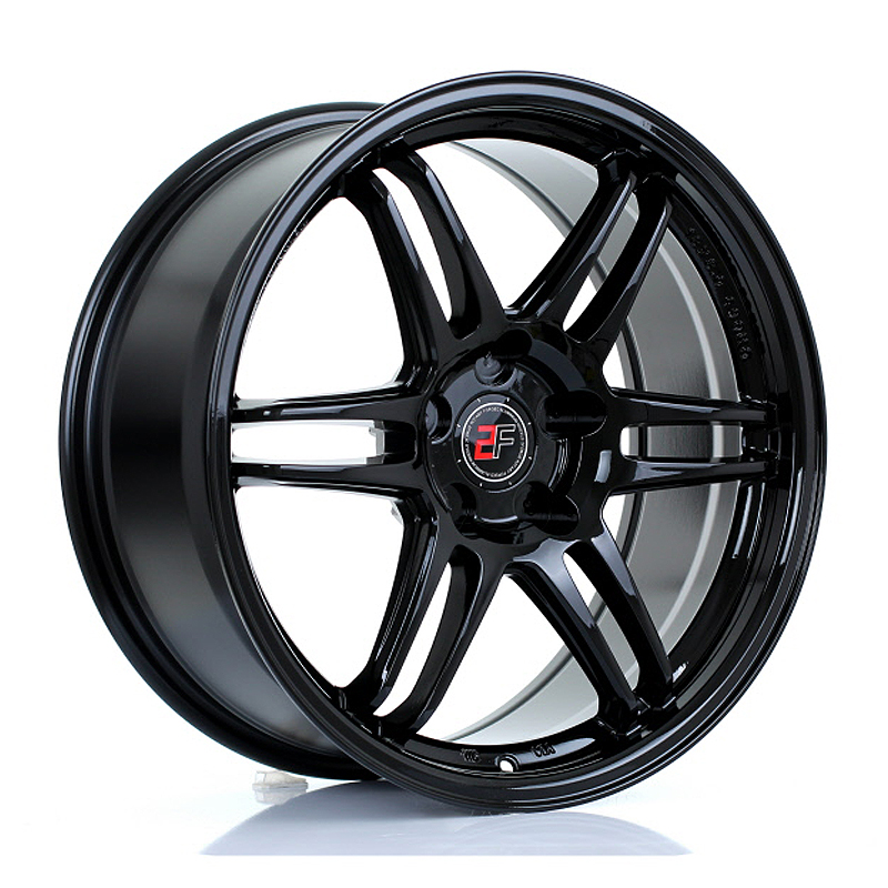 Jante 2FORGE ZF5 GLOSS BLACK 18x8" ET15 TO 35