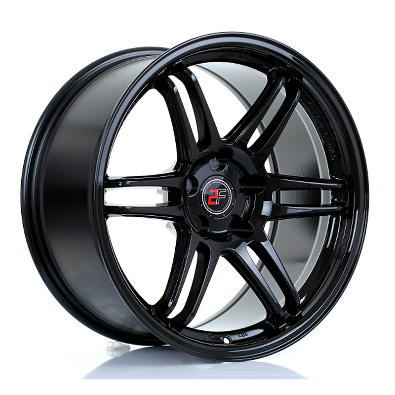 Jante 2FORGE ZF5 GLOSS BLACK 18x9" ET0 TO 35