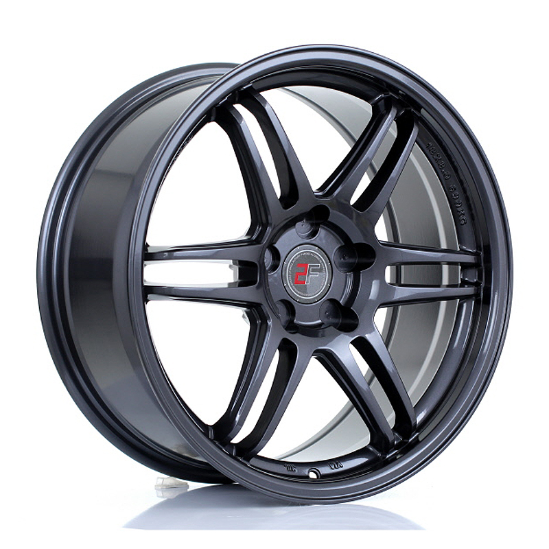 Jante 2FORGE ZF5 GLOSS GUNMETAL 18x8" ET15 TO 35