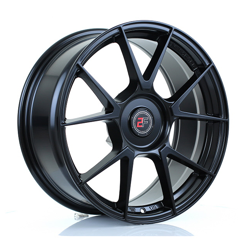 Jante 2FORGE ZF6 MATT BLACK 18x8" ET0 TO 45