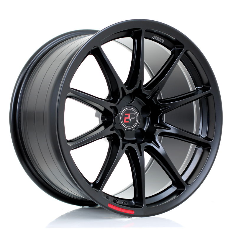 Jante 2FORGE ZF8 MATT BLACK 18x10" ET15 TO 42