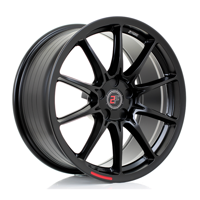 Jante 2FORGE ZF8 MATT BLACK 18x8.5" ET5 TO 50