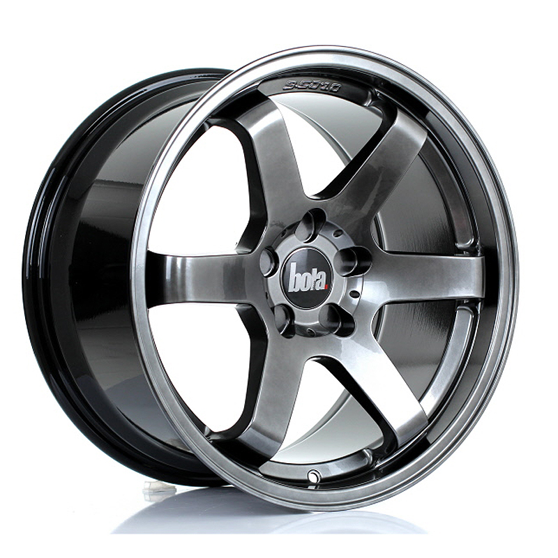 Jante BOLA B1 HYPER BLACK 18x9.5" ET42 TO 45