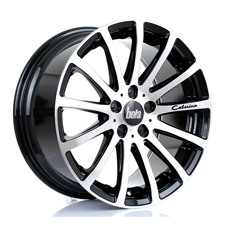 Jante BOLA XTR GLOSS BLACK POLISHED FACE 18x8.5" ET40 TO 45