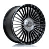 Jante JUDD JSF9 GLOSS BLACK TITANIUM BRUSHED 20x9" ET25 TO 50