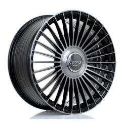 Jante JUDD JSF9 GLOSS BLACK TITANIUM BRUSHED 20x9" ET25 TO 50