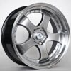 Janta Forzza Flamber 19"x8.5 ET30 5x114 / Hyper Black/Lip Machined