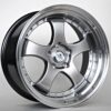 Janta Forzza Flamber 19"x9.5 ET25 5x114 / Hyper Black/Lip Machined