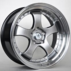 Janta Forzza Flamber 19"x9.5 ET25 5x114 / Hyper Black/Lip Machined