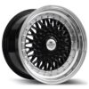 Janta Forzza Malm 15"x7 ET25 4x100 /114 Black/Lip Machined