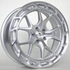 Janta Forzza Saturn 20"x8.5 ET42 5x112 / Silver Face Machined