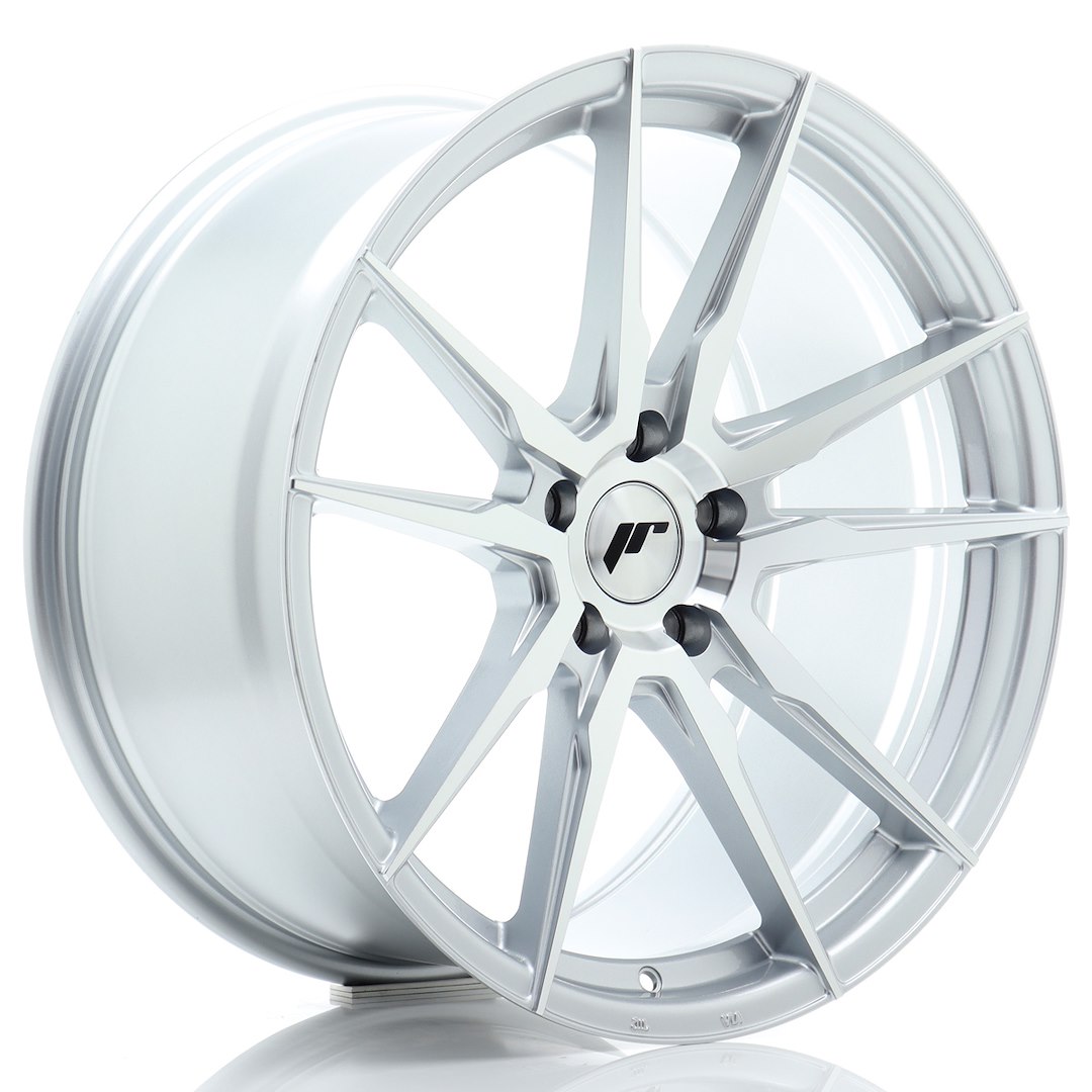 jante Japan Racing JR21 20x10 ET40 5x120 Silver Machined Face