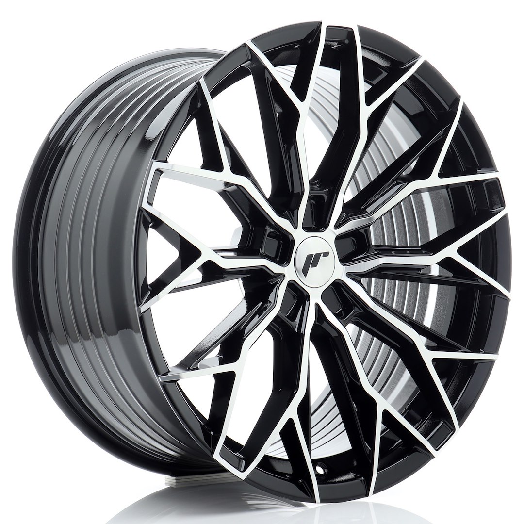 jante Japan Racing JR49 20x9 ET20-35 5H BLANK Gloss Black Machined Face