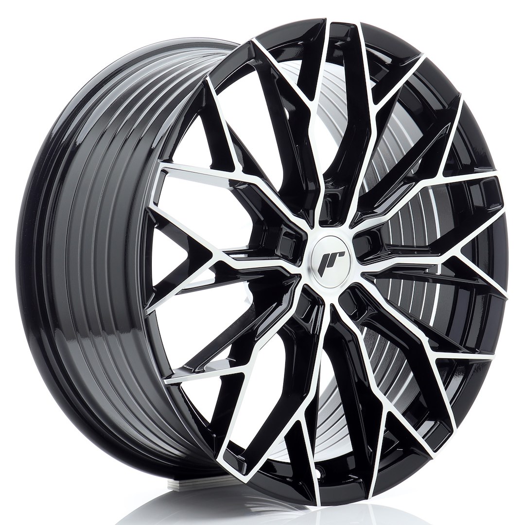 jante Japan Racing JR49 20x9 ET20-51 5H BLANK Gloss Black Machined Face