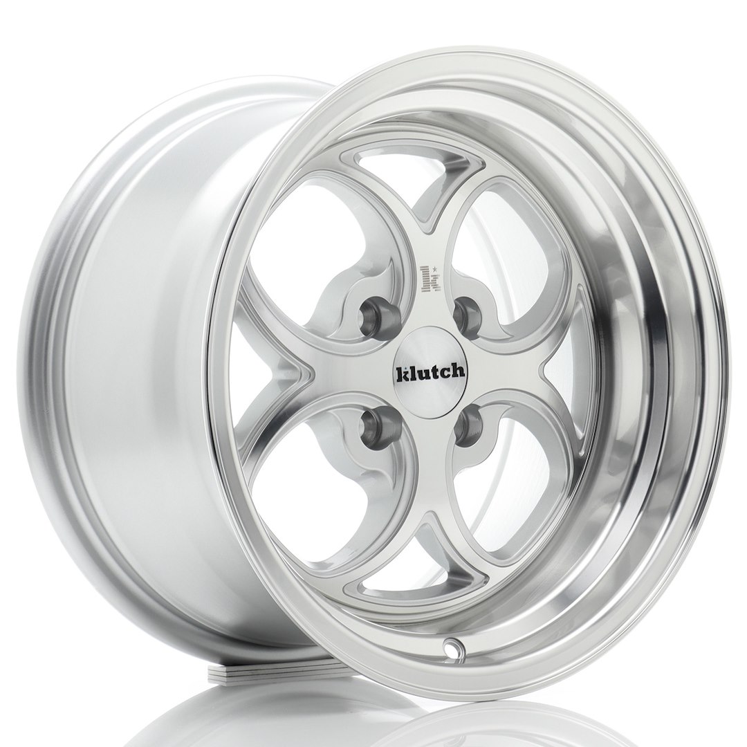 jante Klutch SL2 16x8 ET10 4x100 Silver Machined Face