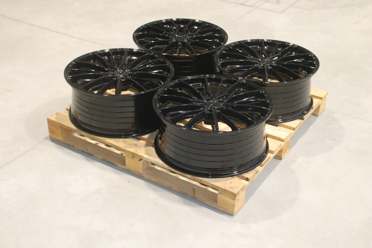 jante Set of CVR7 22x9 ET40 5x112 Gloss Black