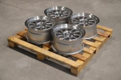jante Set of JR26 17x8 ET30 5x112 Silver Machined Face